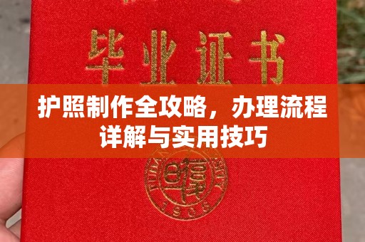 贡寮护照制作全攻略，办理流程详解与实用技巧